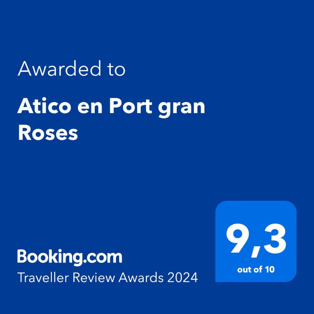 Ferienwohnung Atico En Port Gran Roses Exterior foto
